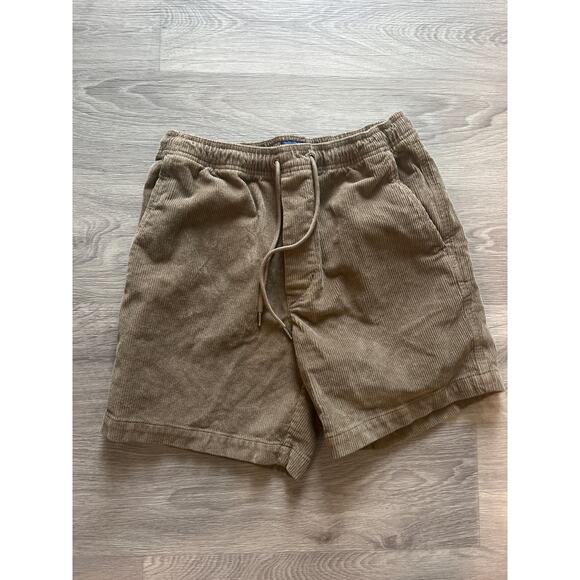 American Eagle mens small brown corduroy shorts - Picture 1 of 4